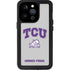Texas Christian University Horned Frogs Logo Print iPhone 15 Pro Waterproof Case